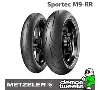 1 x 160/60 ZR17 69W TL Metzeler Sportec M9 RR Motorcycle Tyre - Rear