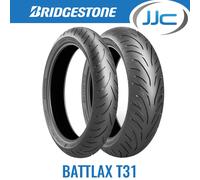 Bridgestone Battlax-t31 Gt 73w Tl Touring Rear Tire Silver 180 / 55 / R17