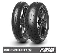 1 x 190/55 ZR17 75W TL Metzeler Roadtec 02 Motorcycle Rear Tyre - 1905517 (New)
