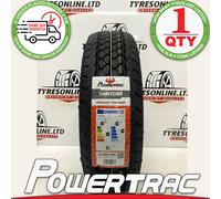 2 X 195 14C POWERTRAC 106/104R 195/80R14C C & B RATED LABELS M+S TYRES 1958014C