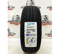 1 X 195 55 16 VITTOS 195/55R16 87V BRAND NEW HIGH QUALITY TYRE 1955516