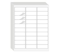 1" x 2-5/8" Return Address Adhesive Labels 900 Labels Sticker Paper for Laser/Ink Jet Printer mailing Labels 8.5"×11" White 30 per Sheet