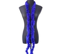 1 x 2 m Feather Boa Turkey Feathers Boa,Fluffy Plush Feather Boa Feather Stole Feather Scarf Feather Garland for Christmas Tree,Wedding,Crafts,Burlesque,Carnival Party,20s Costume Decoration,