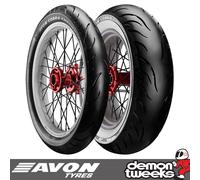 1 x 200/50 R17 75H TL Standard, Avon Cobra Chrome Rear Motorcycle Tyre - 2005017