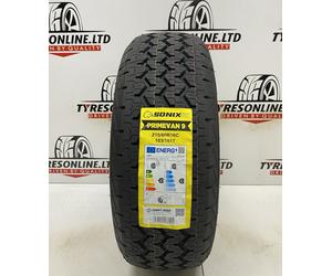 1 X 215 60 16C SONIX 215/60R16C 103/101T COMMERCIAL VAN BRAND NEW TYRE 2156016C