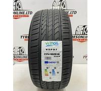 1 X 225 40 18 VITTOS 225/40ZR18 92W XL EXTRA LOAD BRAND NEW TYRE 224018