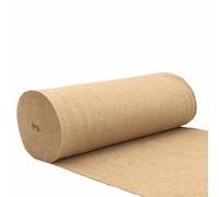 vidaXL Hemp Mat 1x25m - Durable, Cuttable Rodent Bedding