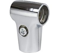 1 X 3 WAY CLAMP 25mm Dia-Meter Heavy Duty Hanging Rail Tubing System for Wall, Floor, Ceiling, Roof and Walk-in Wardrobe Chrome Tubing System 25mm or 1 Inch Diameter