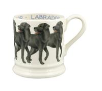 1 X 300Ml Emma Bridgewater Black Labrador 1/2 Pint Mug, Ceramic
