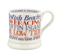 Emma Bridgewater Red & Blue Toast Seaside 1/2 Pint Mug