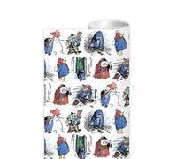 1 x 3m Roll of Festive Paddington Bear Gift Wrap - Christmas Wrapping Paper - Museums & Galleries