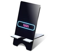 1 x 3mm MDF Mobile Phone Stand Personal Neon Sign Design For Nan Wooden Holder for Mobile Phone, Smartphone #353649