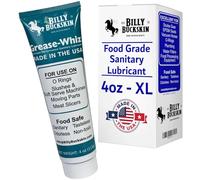 1 x 4 Oz. Tube Grease Whiz Plus, Commercial Food Grade Grease, O Rings Grease for Ice Cream & Slushee Machines, Stand Mixers, Beer Kegs, Water Filters, Pool Filters, Meat Slicers by Billy Buckskin Co.