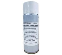 1 x 400ml Silver Sparkle Gloss Fridge, Cooker and Appliance Enamel Paint. Heat Resistant