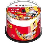 1 x 50 AgfaPhoto CD-R 80/700 MB 52 x Speed, Agfaphoto Cakebox
