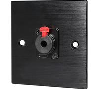 1 x 6.3mm Jack Socket Wall Plate