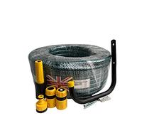 1 X 60m UK-Made Heavy Duty Green Braided Garden Hose Hosepipe