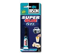 1 x 6305573 Bison Super Glue Instant Universal Adhesive 3g Gel with re-sealable Cap
