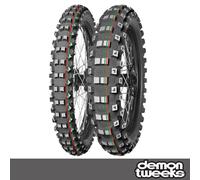 MotoX Tyre Mitas 70/100 -19 WF TT Red Yellow Terra Force MX SM Kawasaki