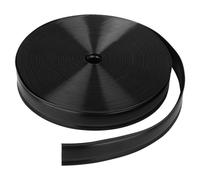 1" x 75 ft Vinyl Trim Molding Screw Cover Heavy Duty Trailer Trim for RV Camper Travel Trailer, Black (75 ft)