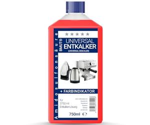 1 x 750 ml Descaler Universal Descaler Concentrate, as for Fully Automatic Coffee Machines, Kettles etc. - For 6 Descaling / Applications, 125 ml Each