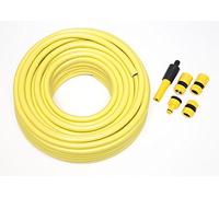 1 X 75m UK-Made Yellow Pro Garden Hosepipe