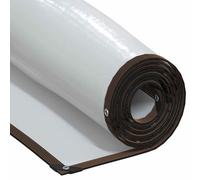 Tarpaulin Transparent 1x8m Polyethylene Durable UV Heavy-Duty Clear with Eyelets