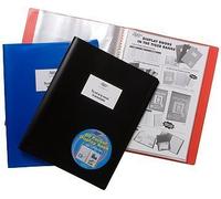 1 x A4 80 Pkt Tiger Flexicover Coloured Display Book Presentation Folder Wallets
