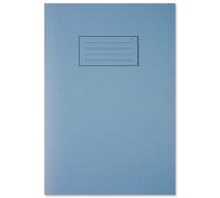 1 x A4 Exercise Book Ruled and Margin 80 Pages - Class Children Blue