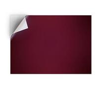 1 x A4 Vinyl Sticker - Dark Red Maroon Colour Art Print Decal - Sticky Back Sticker Sheet #21448