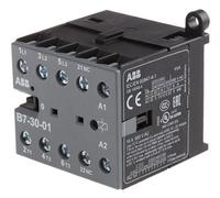 1 x ABB B Range B7 3 Pole Contactor, 3NO, 9 A, 5.5 kW, 230 V ac Coil