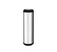 1 x AQUAFILTER 10" Standard GAC Water Softening Filter filled with Coconut Shell Carbon and Scale Prevention Media for Reverse Osmosis, Whole House, Commercial, Industrial Purification Systems