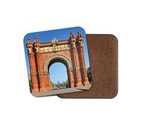 1 x Arc de Triomf Barcelona Coaster - Spain Travel Fun Architecture #12196