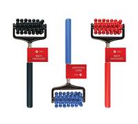 1 x Assorted Colour Handy Extendable Back Massager Scratcher with PDQ Long Reach Seven Rotating Spinners