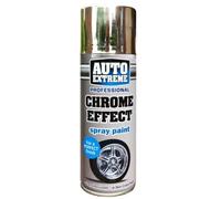 1 x Auto Extreme Professional Chrome Effect Spray Perfect Finish Petrol Resistance 400ml