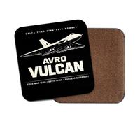 1 x Avro Vulcan Aircraft Coaster - Jet Aviation Plane Military Birthday Office Gift #84405