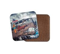 1 x B-17 Flying Fortress Coaster - B17 Bomber Airplane Plane Pilot Men's #12461
