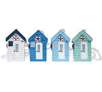 1 X Beach Hut Light Pull - Colours Vary - Blue, Pale Blue, White or Green - 7 cm - Price is for One