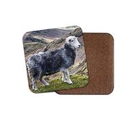 1 x Beautiful Herdwick Sheep Coaster - Farm Farmer Wool Lake District #12563
