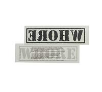 1 x Big Stemp Whore Tattoo Lettering in Black - Sexy Kinky Tattoo (1)