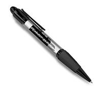 1 x Black Ballpoint Pen - Feminist Lips Lipstick #38756
