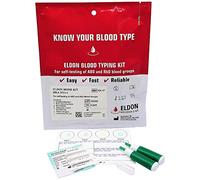 1 x Blood Type Test Kit - Group A, B, RhD Testing - Home EldonCard Tests