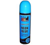 1 x BLUE Fluorescent Neon Spray Paint Matt DIY Interior Exterior Bright Colour Aerosol