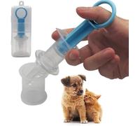 1 x Blue Pet Medicine Feeder Liquid Oral Syringe Milk Feeding Bottle Syringe Soft Tip Plastic Pet Medical Feeding Tool for Dog Puppy Cat Supplies