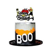 1 x boxing happy birthday cake topper, sports theme boxes, cake decoration for children, boys, girls, men, women, birthday party supplies