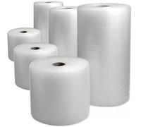 1 x Bubble Wrap Roll 500mm x 100m (Small Bubbles) Air Protection Cushion Packing Mailing Packaging Moving Storage Warehouse Recyclable