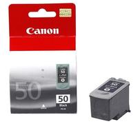 1 x Canon PG-50, PG50 Black High Capacity Original OEM PIXMA Inkjet Cartridge