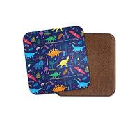 1 x Cartoon Dinosaurs Coaster - T-Rex Jurassic Kids Boys Prehistoric Fun #15251