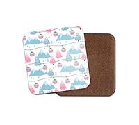 1 x Cartoon Ski Lift Coaster - Gondola Skiing Snowboarding Cute Fun #12336