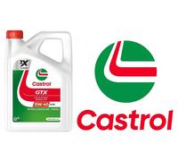 1 x Castrol 4 Litre GTX Engine Oil 15W-40 15W40 A3 / B3 With Sludge Protection